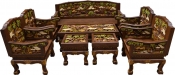 Teak living room set